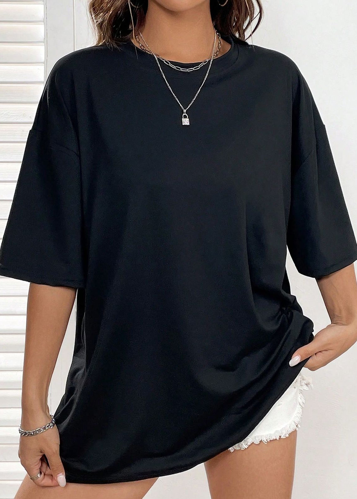 Oversized Drop Shoulder Ferrari Print T-Shirt – Premium Streetwear