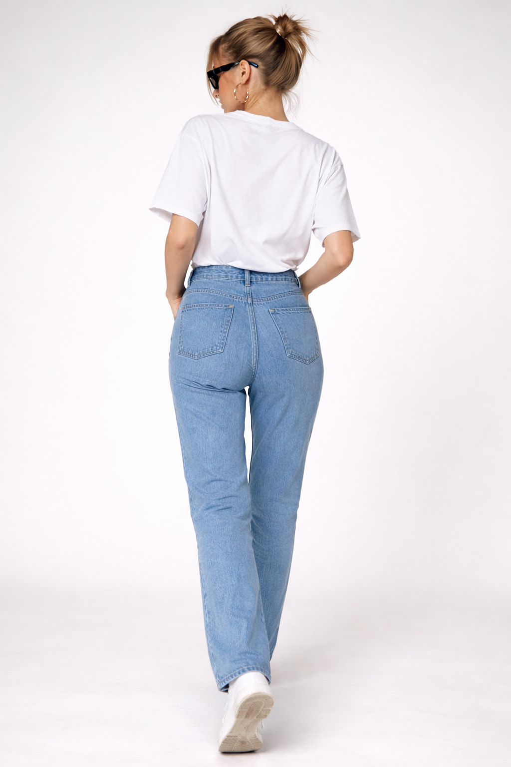 White Oversized Drop Shoulder Shirt – Premium Loose Fit Streetwear Tee