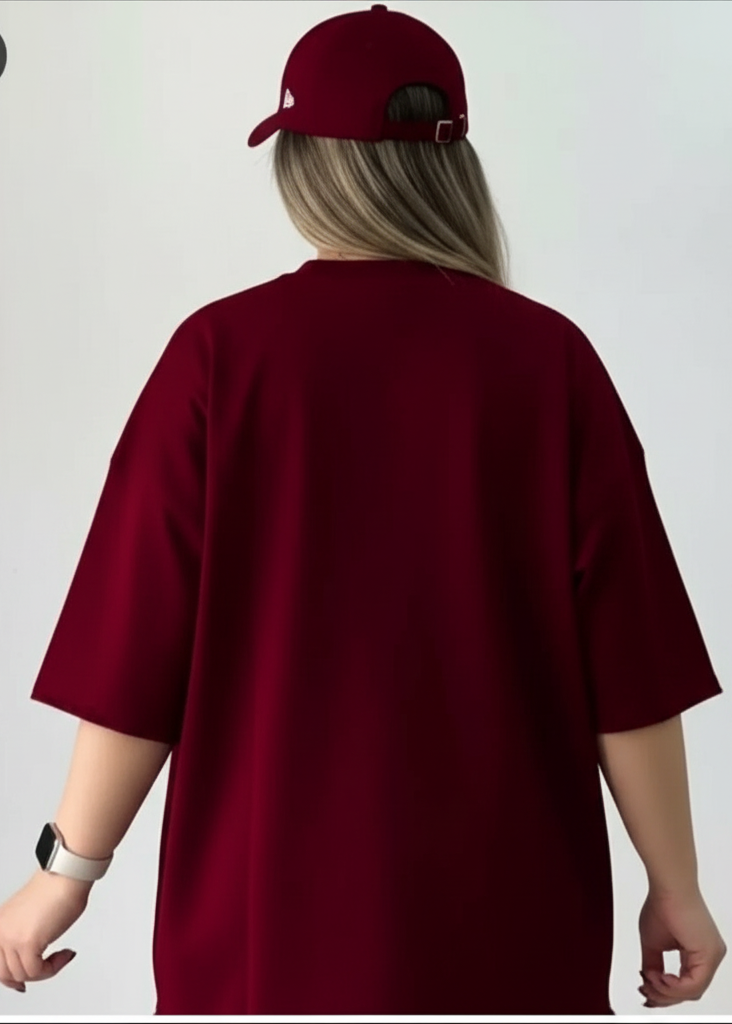 Oversized Drop Shoulder T-Shirt – “GEN Z” Graphic Print (Unisex)