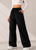 Super Premium Black Trouser UniSex Wide Leg